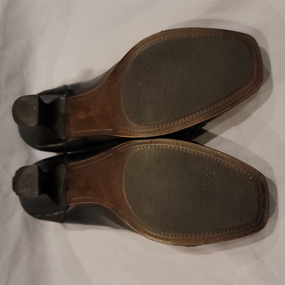 Naturalizer black leather kitten heel pumps - Picture 7 of 16